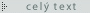 cel� text